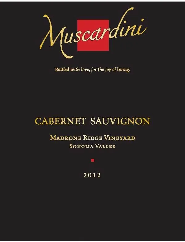 Madrone Ridge Vineyard Cabernet Sauvignon Bottle