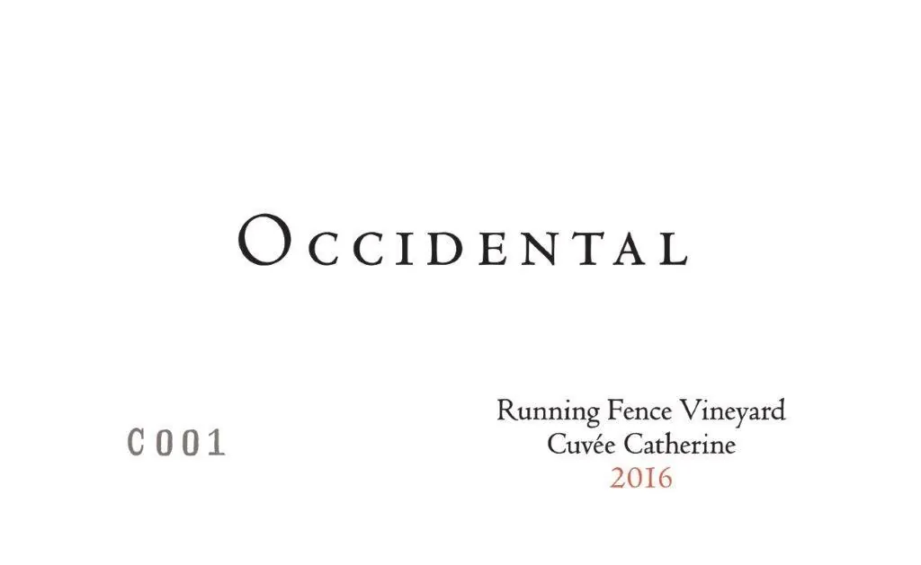 Cuvee Catherine Running Fence Pinot Noir Bottle