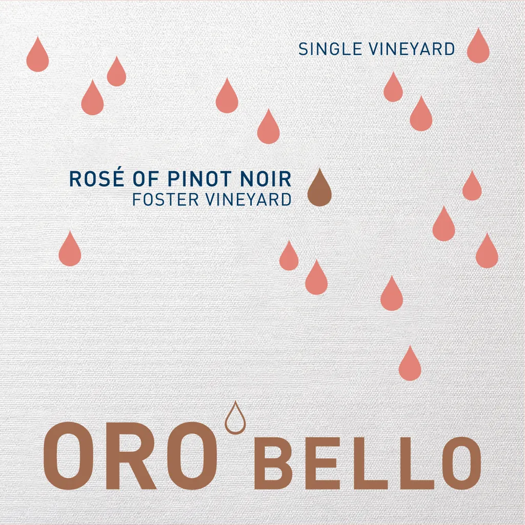 Foster Vineyard Rose of Pinot Noir Bottle