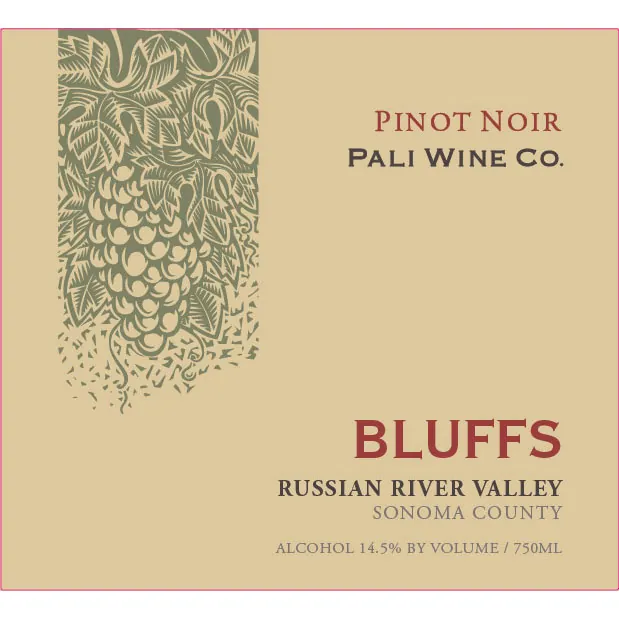 Bluffs Pinot Noir Bottle