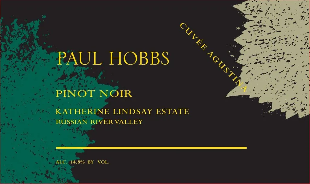 Cuvee Agustina Katherine Lindsay Estate Pinot Noir Bottle