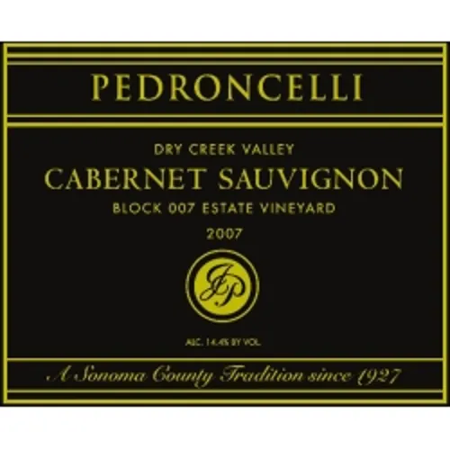 Block 007 Cabernet Sauvignon Bottle