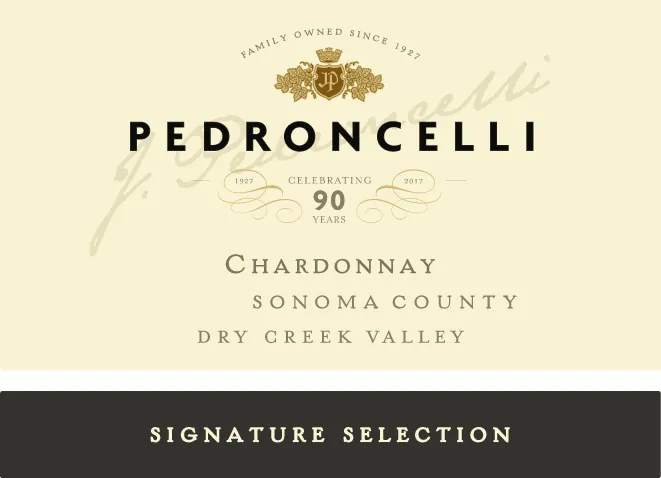 Signature Selection Chardonnay Bottle