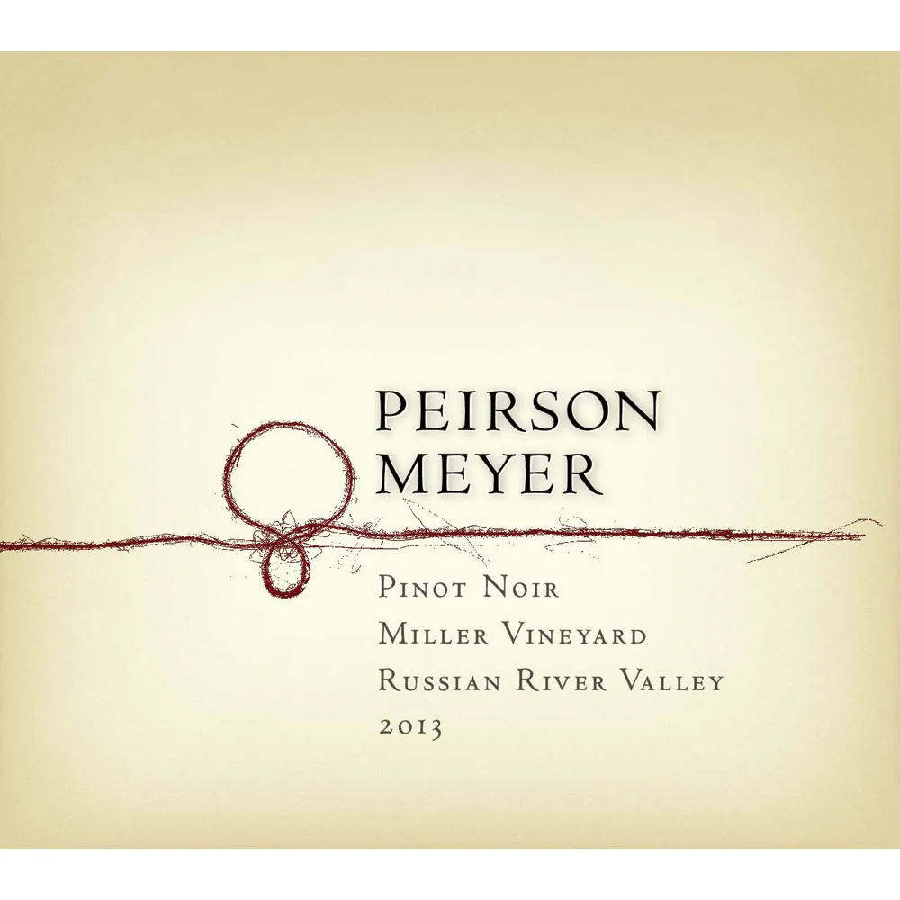 Miller Vineyard Pinot Noir Bottle