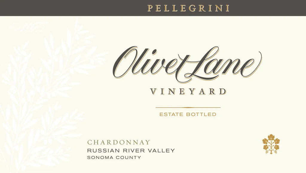 Olivet Lane Vineyard Chardonnay Bottle