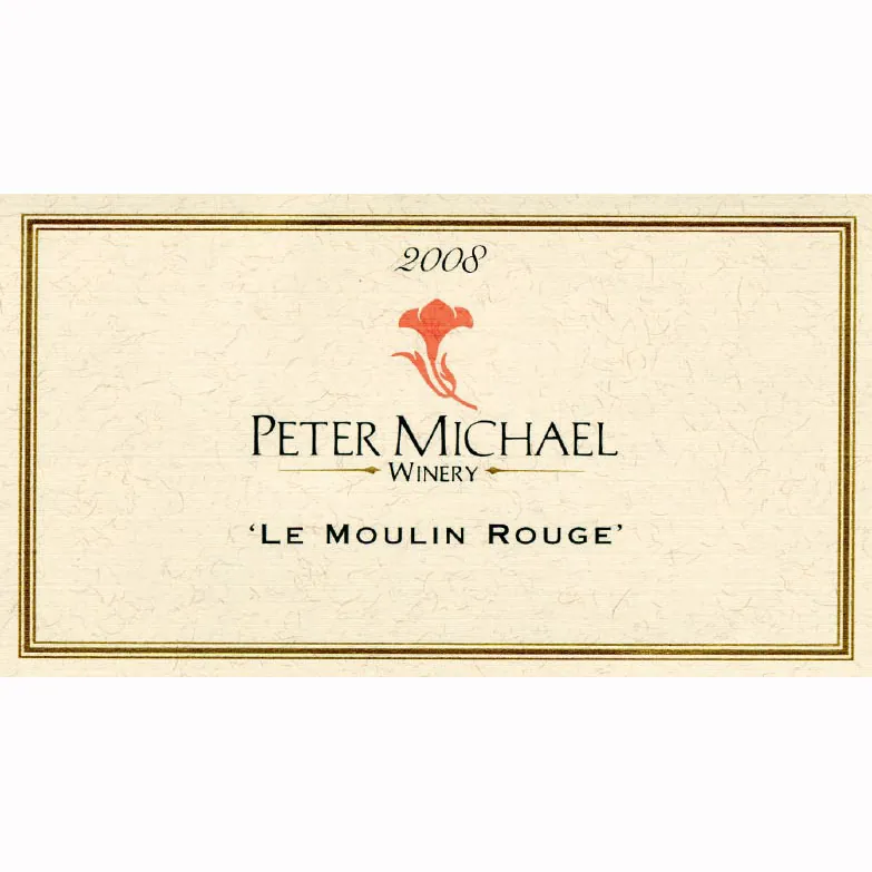 Le Moulin Rouge Pinot Noir Bottle