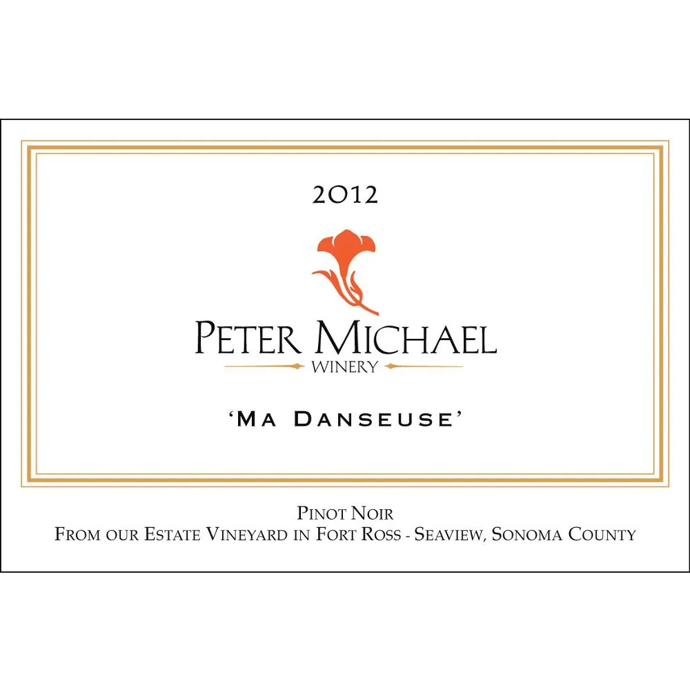 Ma Danseuse Pinot Noir Bottle