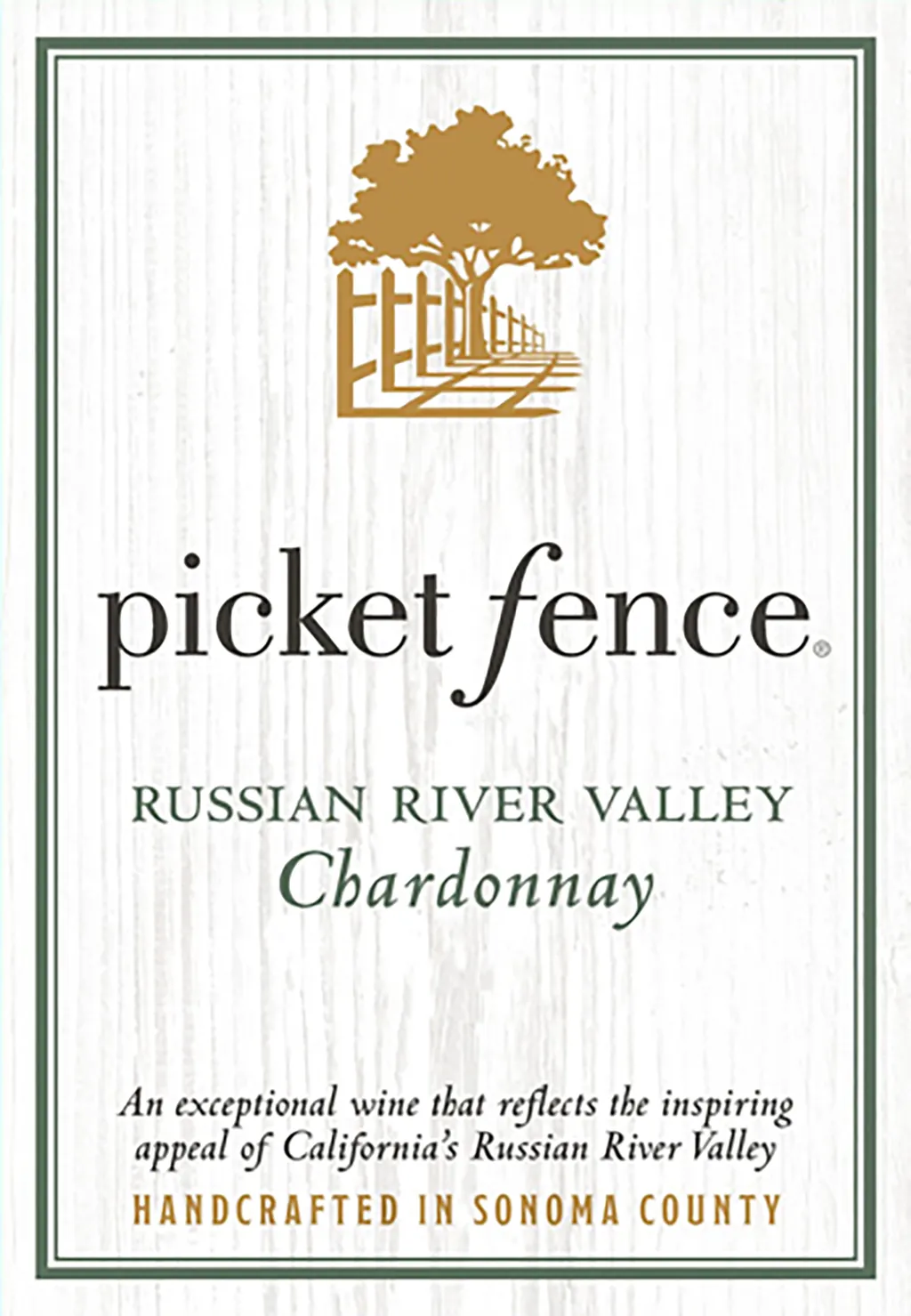 Russian River Chardonnay Bottle