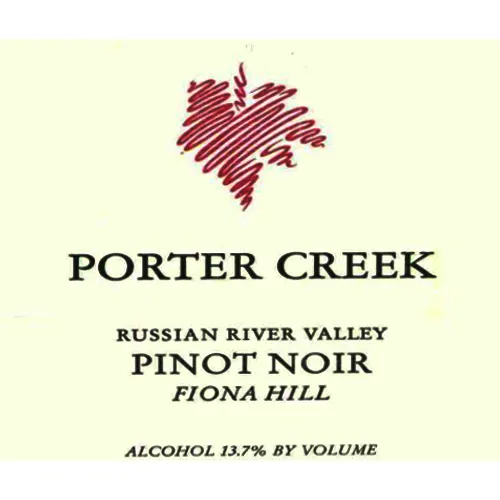 Fiona Hill Pinot Noir Bottle