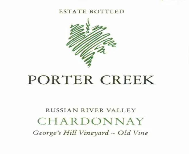 George's Hill Vineyard Chardonnay Bottle