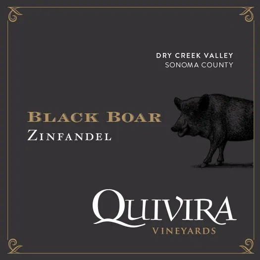 Black Boar Zinfandel Bottle
