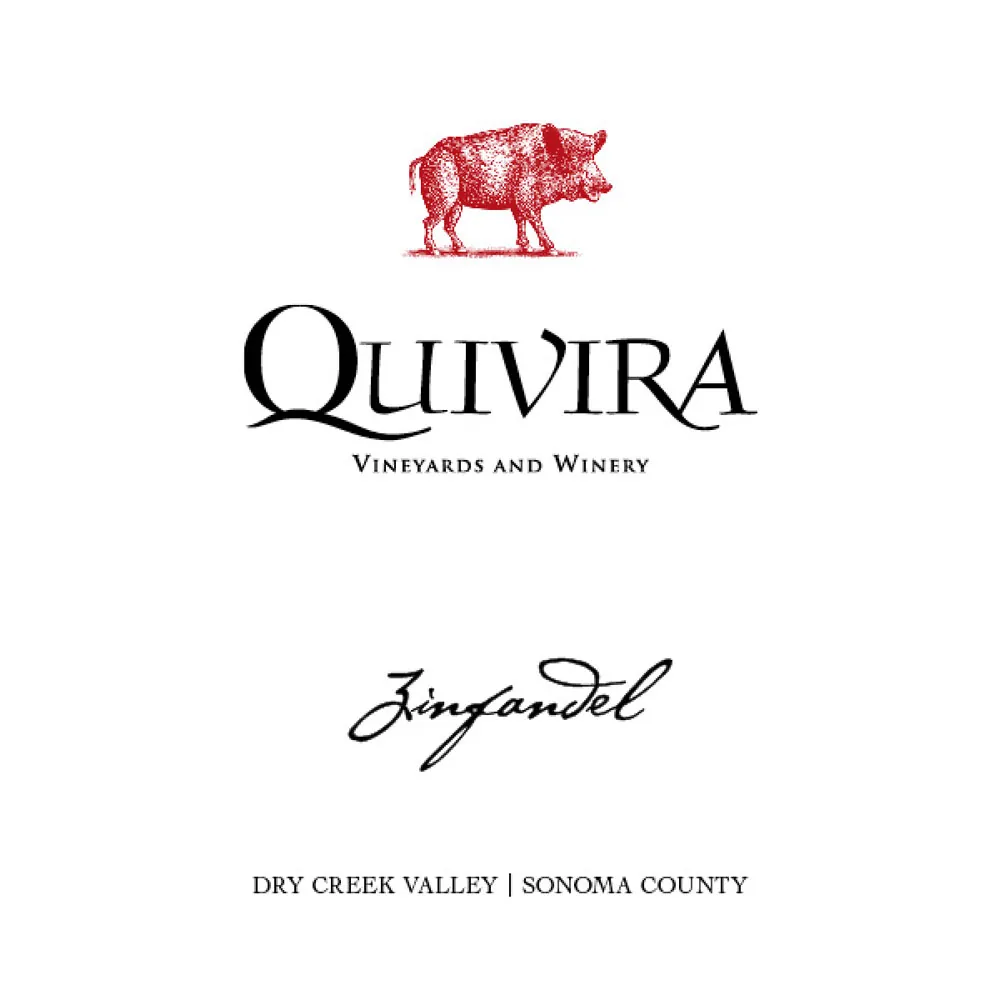 Dry Creek Valley Zinfandel Bottle