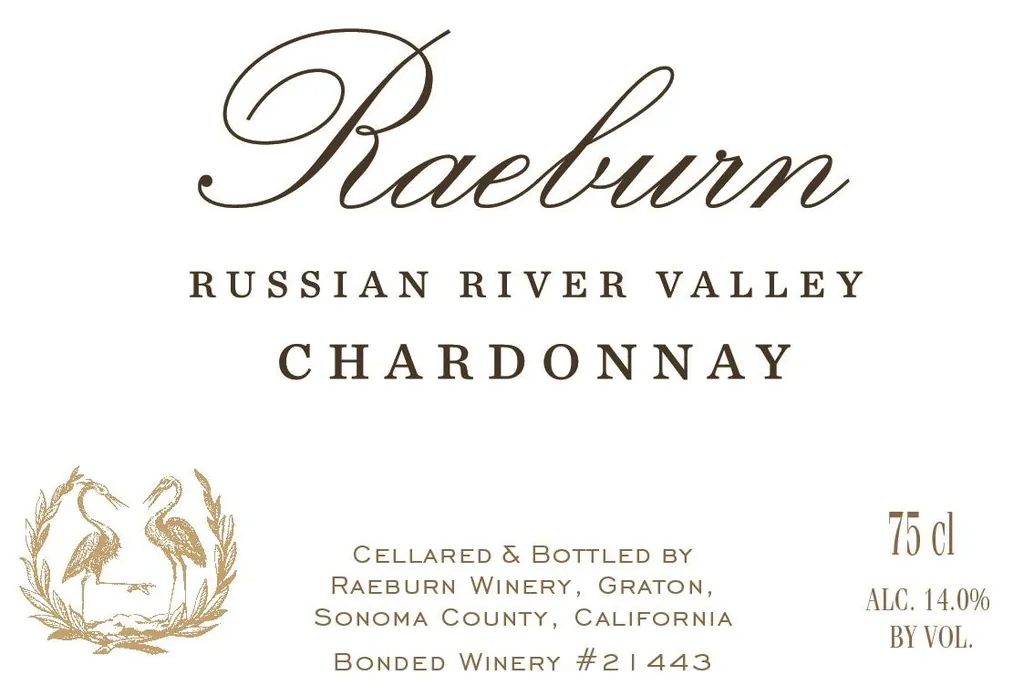 Russian River Valley Chardonnay Bottle