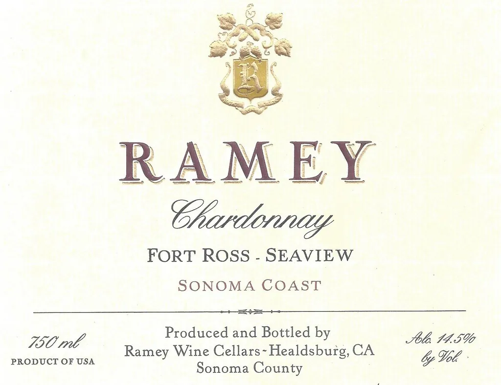 Fort Ross-Seaview Chardonnay Bottle