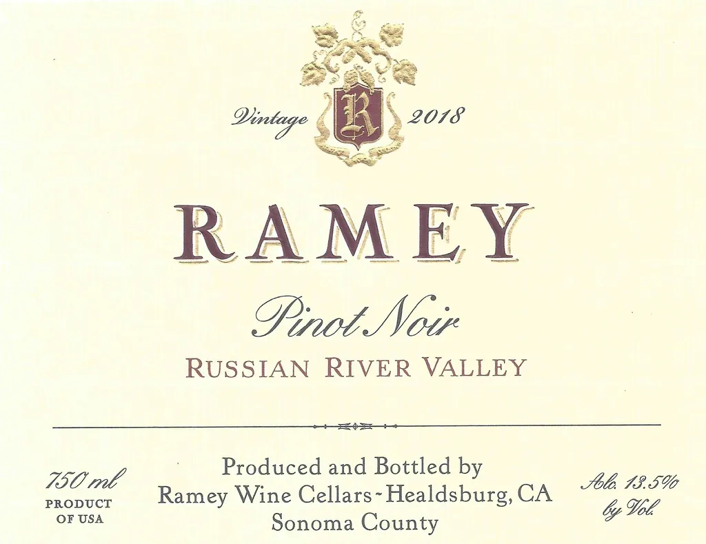 Russian River Pinot Noir Bottle