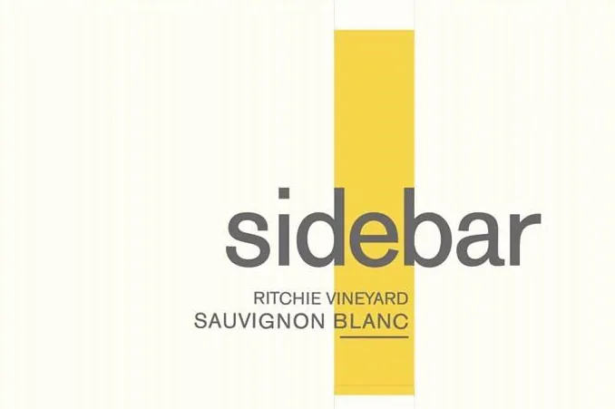 Sidebar Ritchie Vineyard Sauvignon Blanc Bottle