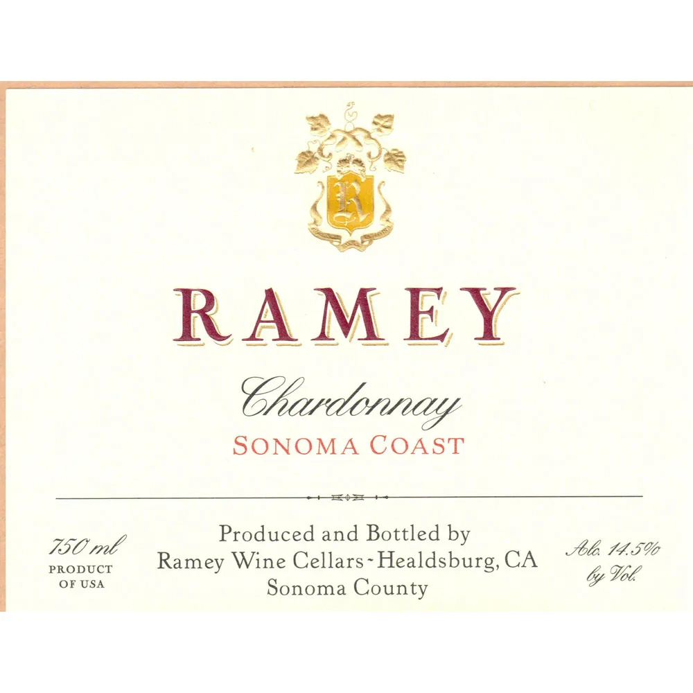 Sonoma Coast Chardonnay Bottle