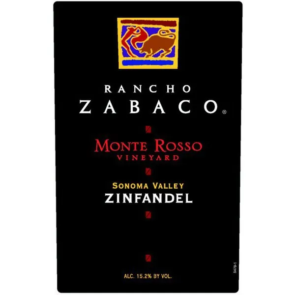 Monte Rosso Zinfandel Bottle
