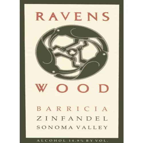 Barricia Vineyard Zinfandel Bottle
