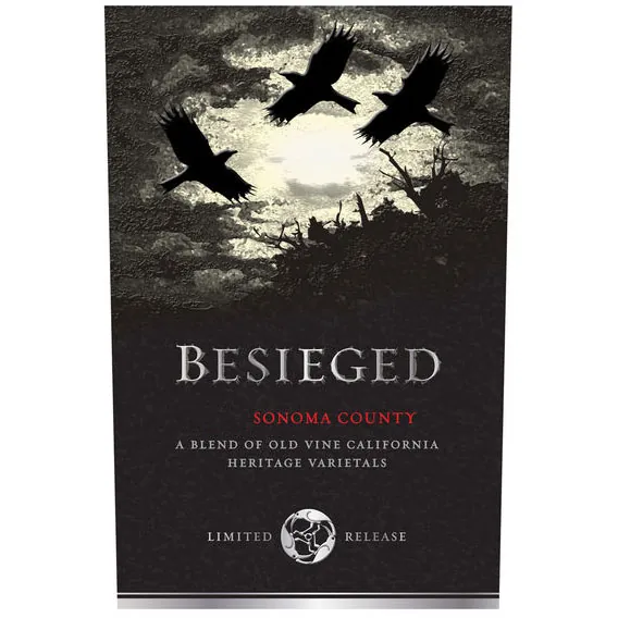 Besieged Red Blend Bottle