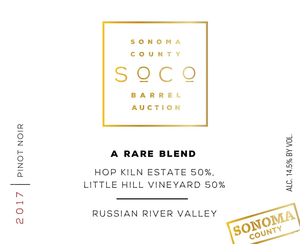 & Landmark Vineyards A Rare Blend Bottle