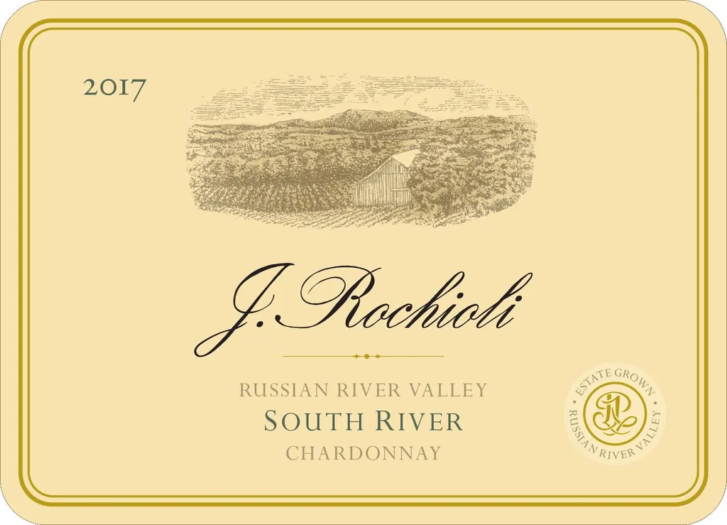 South River Chardonnay Bottle