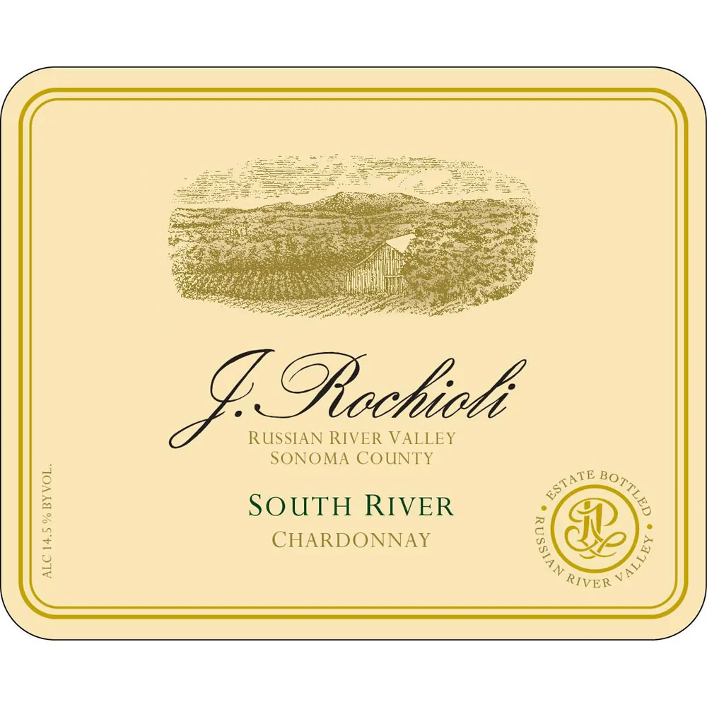 South River Vineyard Chardonnay Bottle