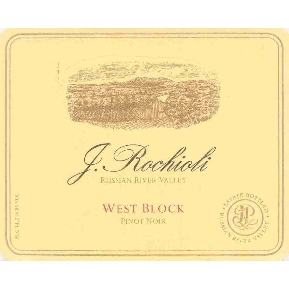 West Block Pinot Noir Bottle