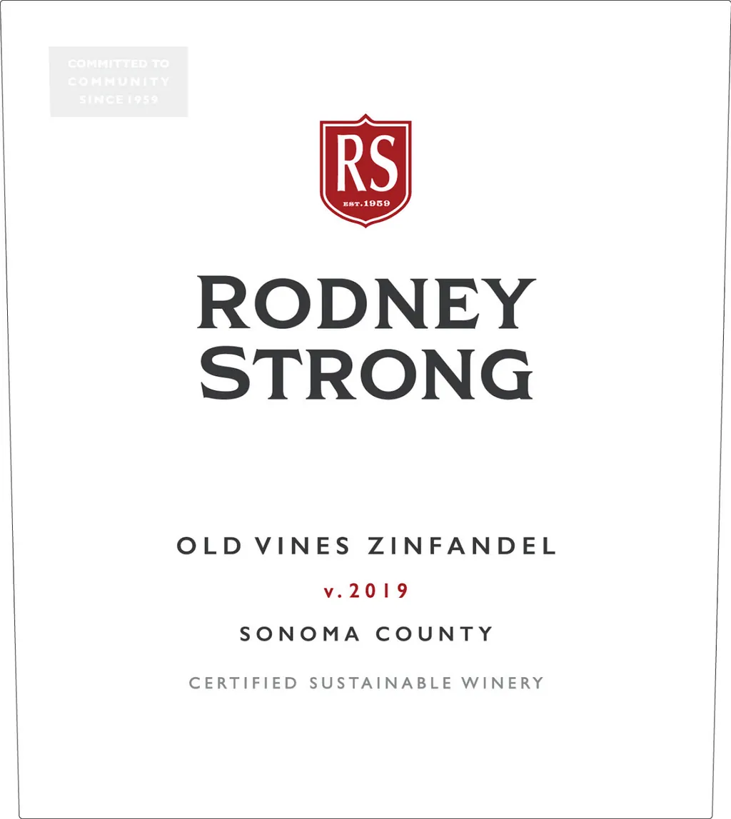 Old Vines Zinfandel Bottle
