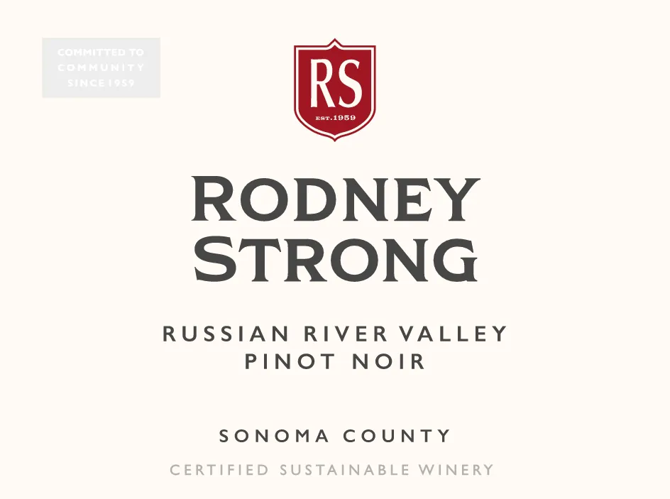 Russian River Pinot Noir Bottle