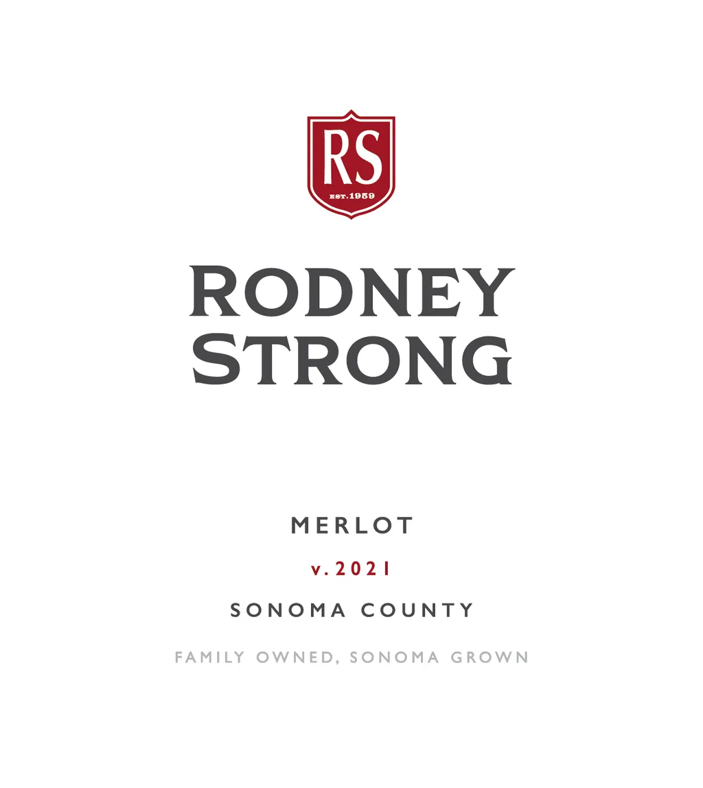 Sonoma Merlot Bottle