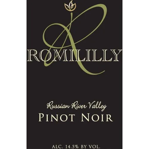 Russian River Valley Pinot Noir Bottle