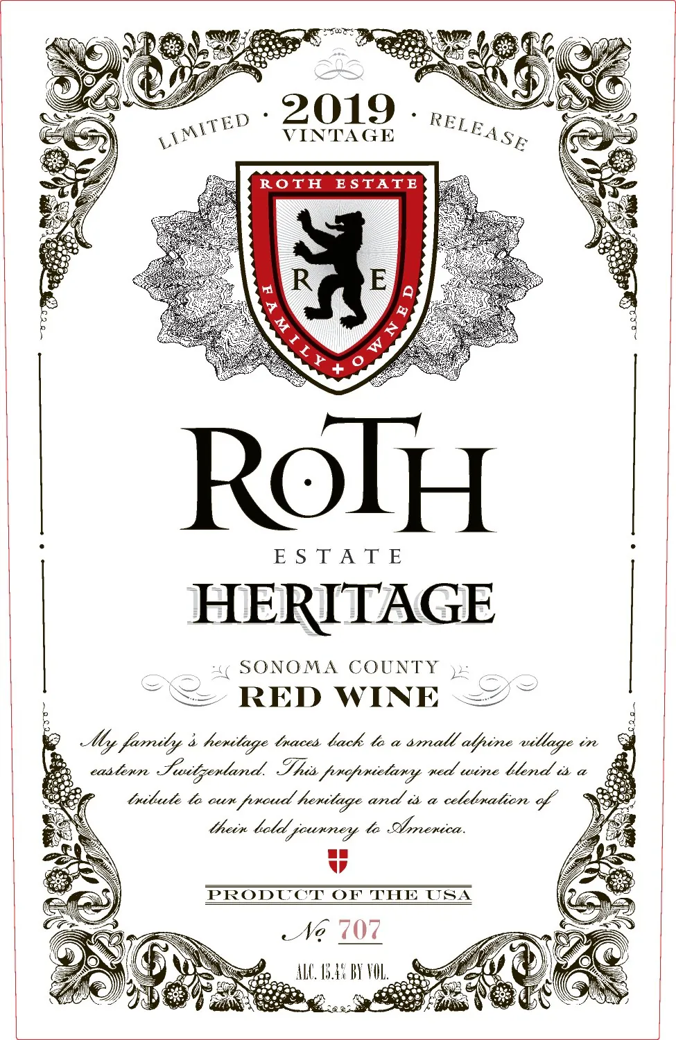 Heritage Red Bottle