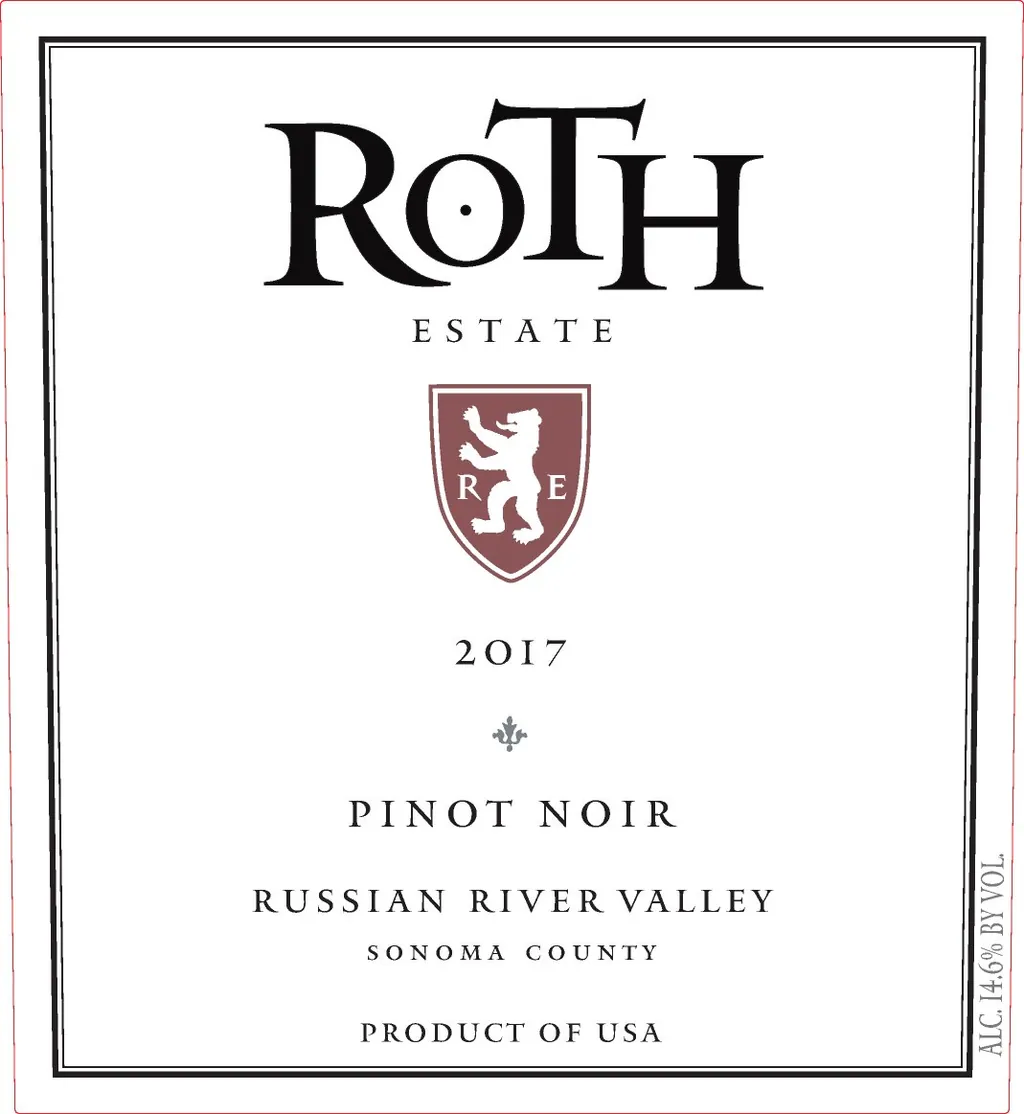 Russian River Pinot Noir Bottle