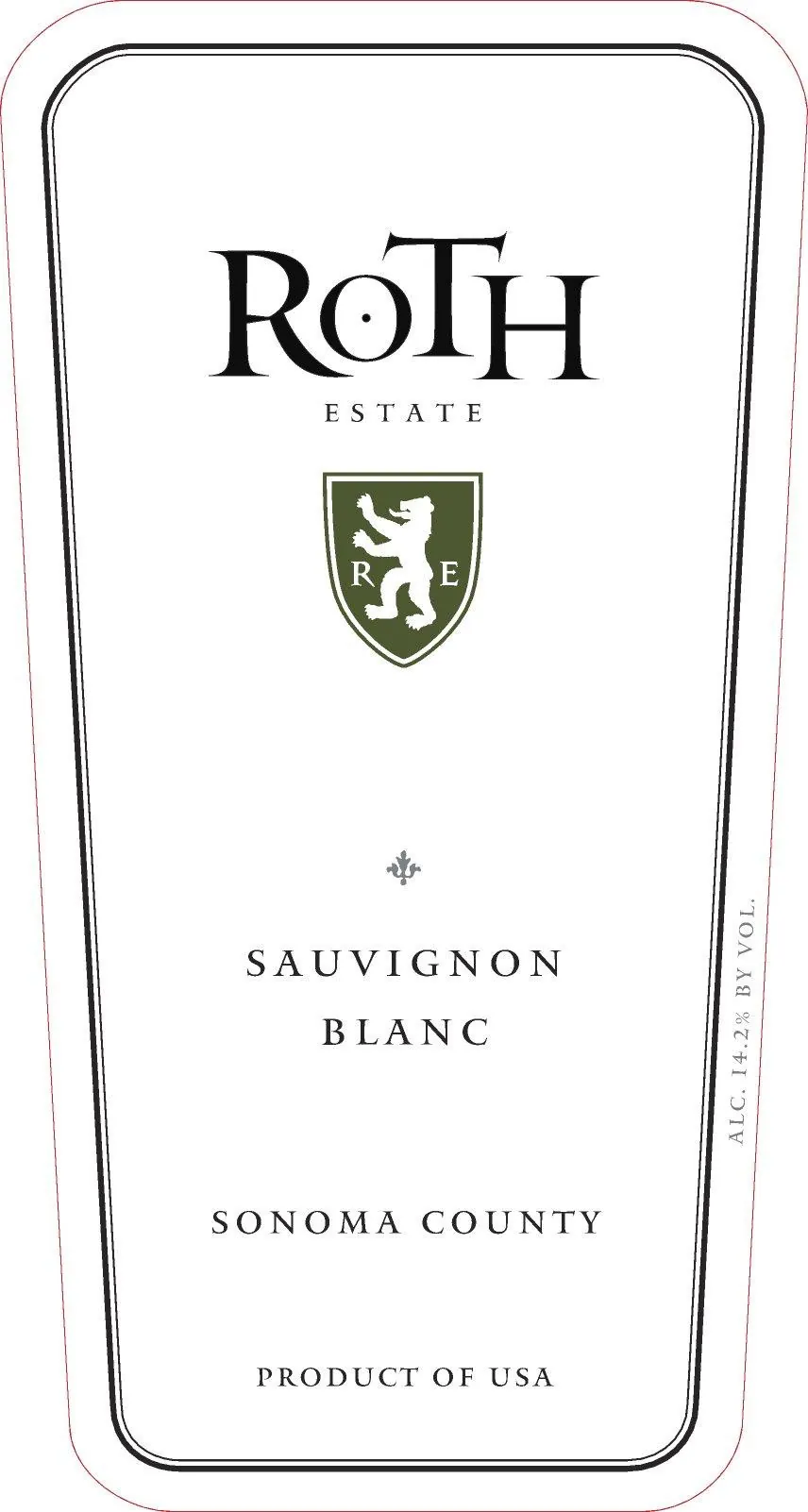 Sonoma County Sauvignon Blanc Bottle