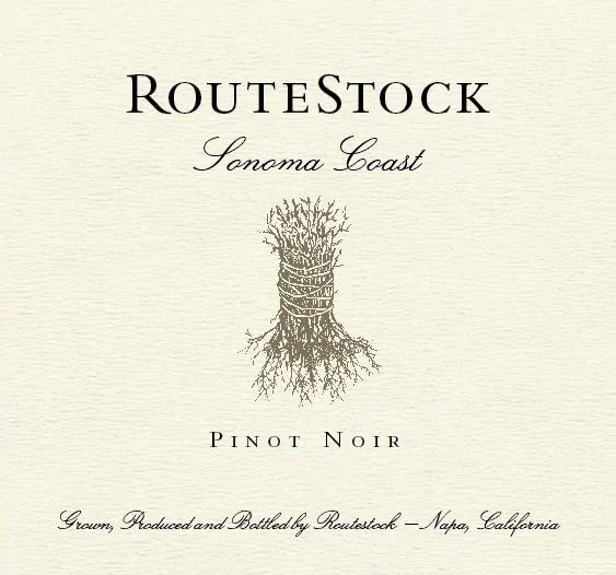 Sonoma Coast Pinot Noir Bottle