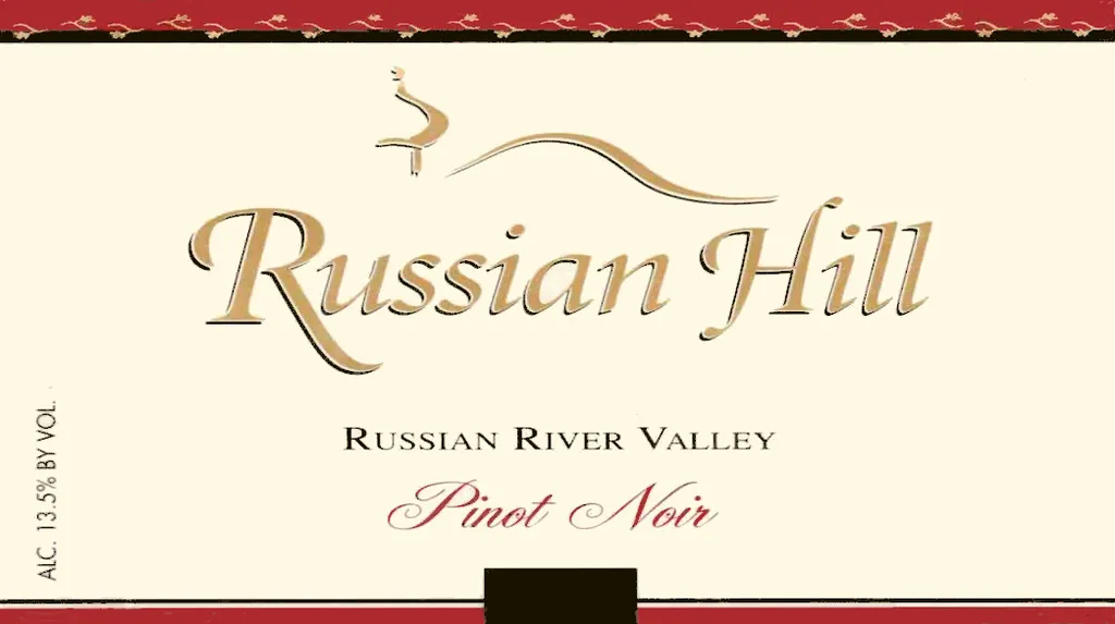 Russian Hill Russian River Valley Pinot Noir Bottle