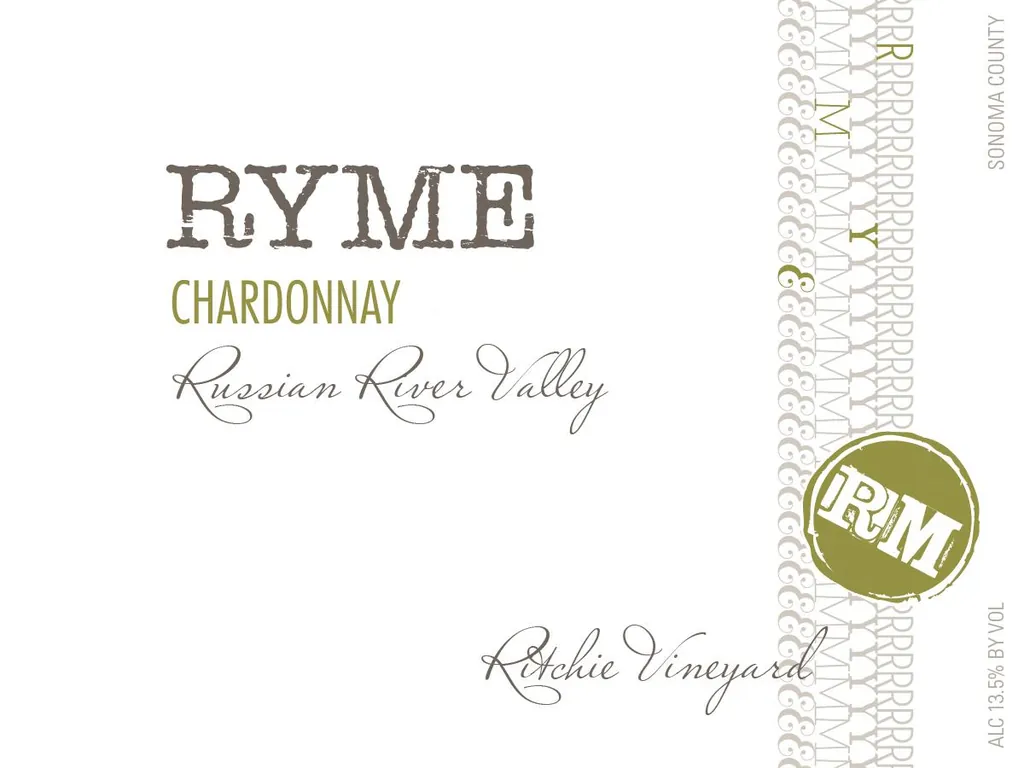 Ritchie Vineyard Chardonnay Bottle