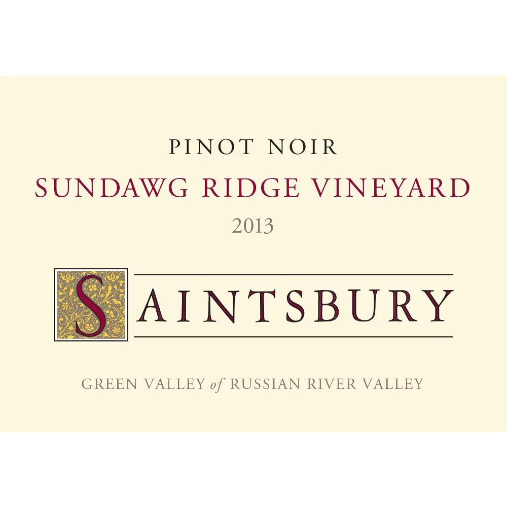 Sundawg Ridge Vineyard Pinot Noir Bottle