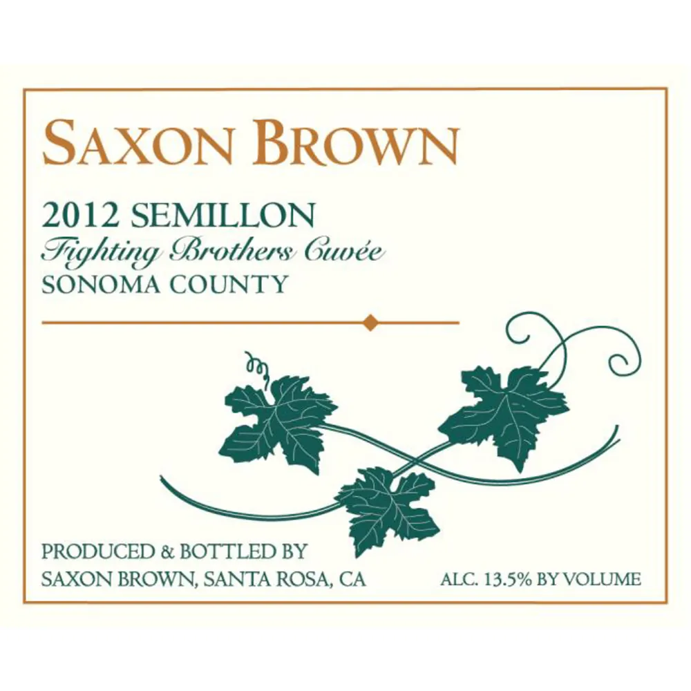 Fighting Brothers Semillon Bottle