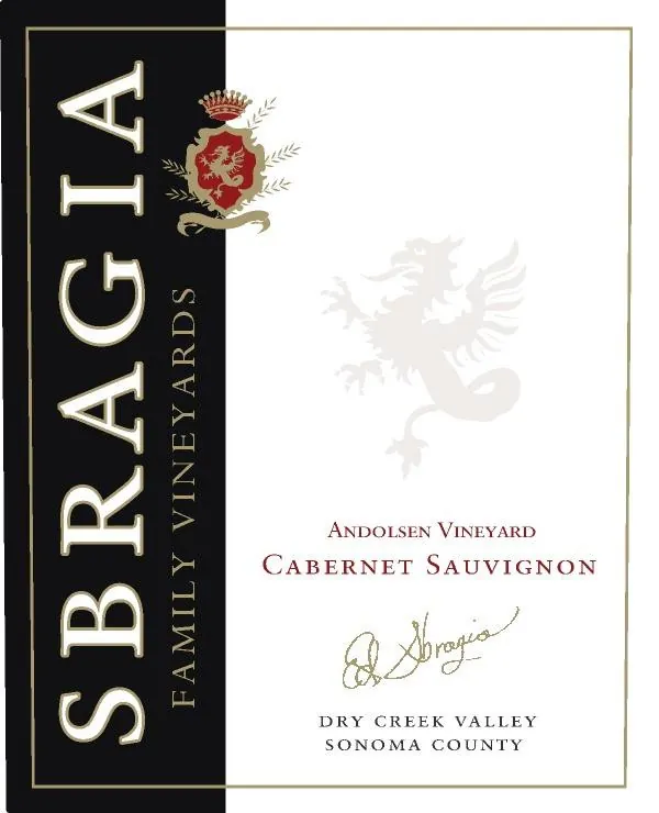 Andolsen Vineyard Cabernet Sauvignon Bottle