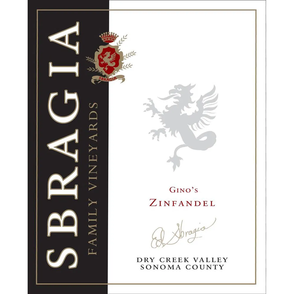 Gino's Dry Creek Valley Zinfandel Bottle
