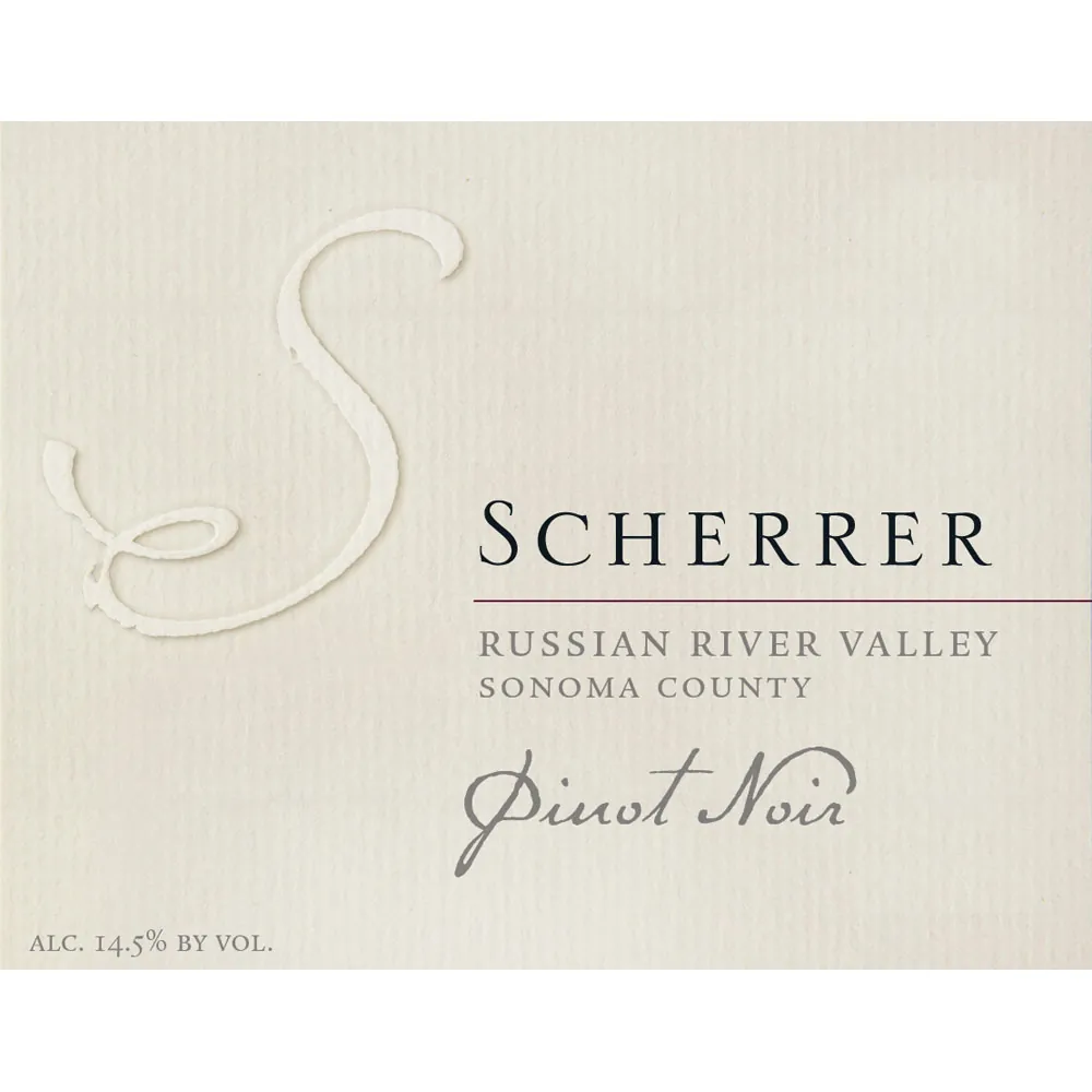 Russian River Valley Pinot Noir Bottle