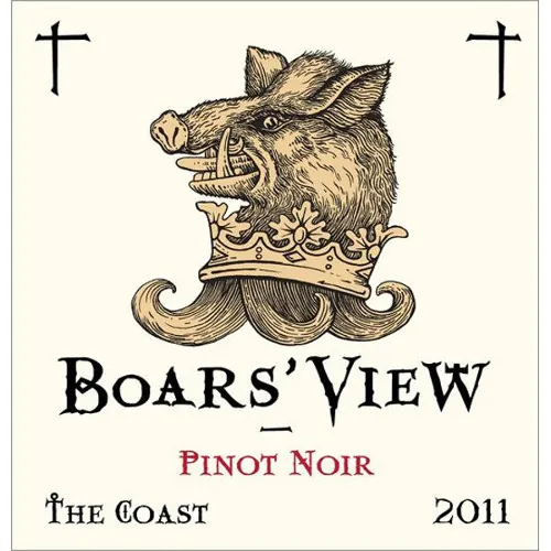 Boars' View Pinot Noir Bottle