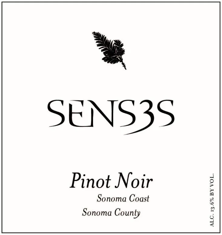 Sonoma Coast Pinot Noir Bottle