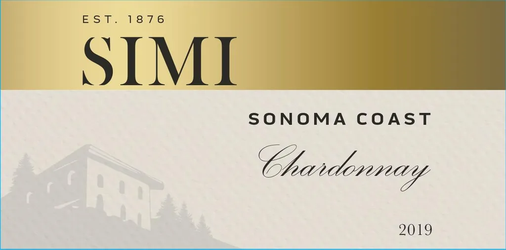 Sonoma Coast Chardonnay Bottle