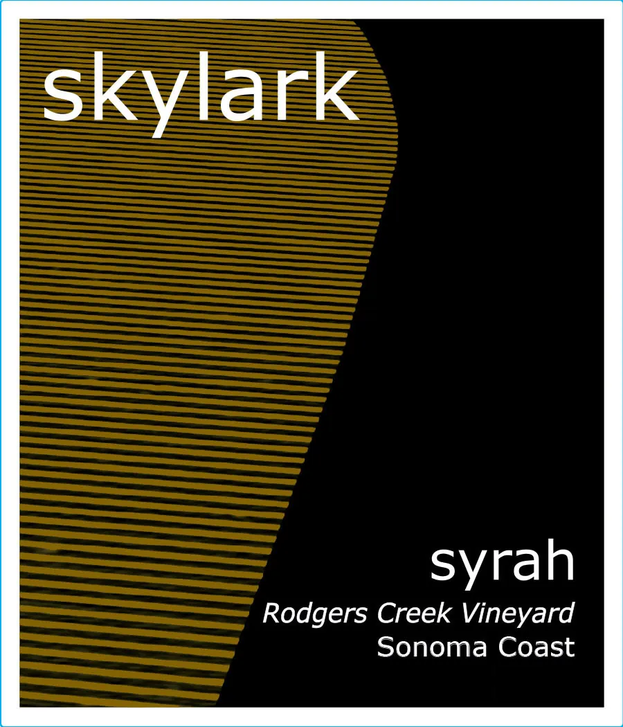 Rodgers Creek Syrah Bottle