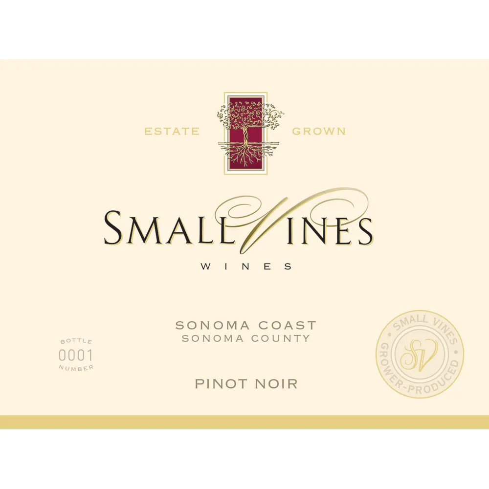 Sonoma Coast Pinot Noir Bottle
