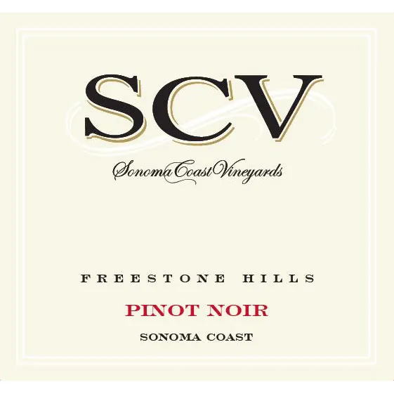 Freestone Hills Pinot Noir Bottle