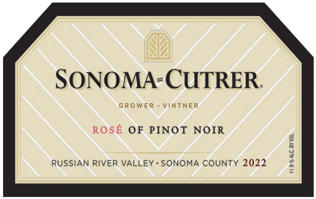 Sonoma-Cutrer Rose of Pinot Noir Bottle